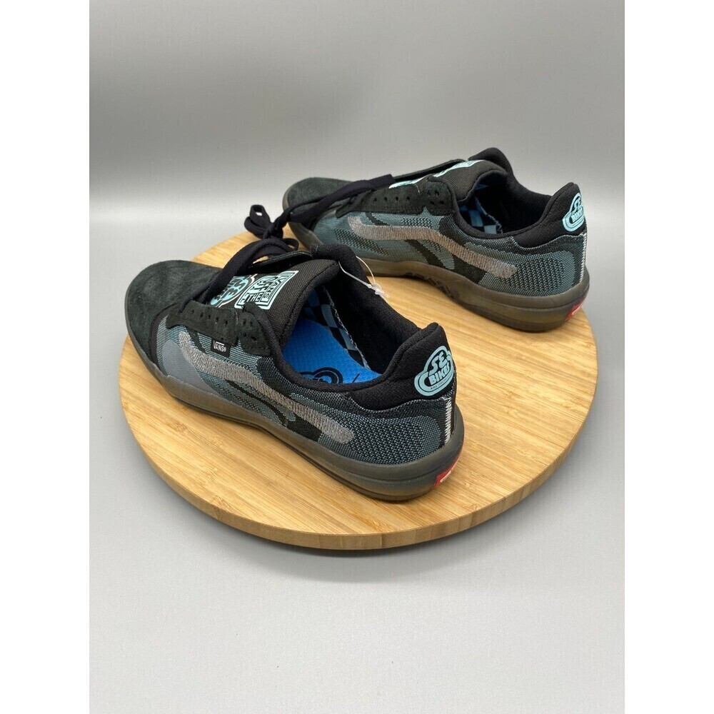 Vans Shoes Womens 8.5 Black EVDNT Ultimate Waffle Skateboarding Sneakers Mens 7 - Picture 5 of 14